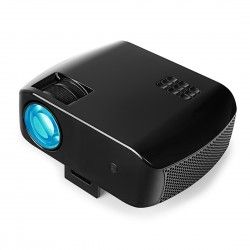 Projektor LED do Filmów i Bajek Spacetronik F10 3800 lms 1280x720px Czarny
