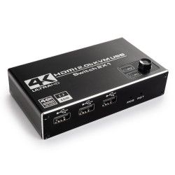 Przełącznik Switch KVM USB + HDMI 2/1 Spacetronik SPH-KVM22