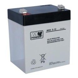 Akumulator AGM MWP MWS 5-12 (12V 5Ah)