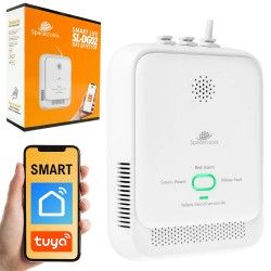 Inteligentny czujnik gazu Smart Life Tuya WiFi z aplikacją na telefon SL-DG02