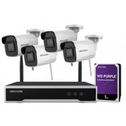 Zestaw do monitoringu Hikvision 4 kamery 2Mpx WiFi NK42W0-1T